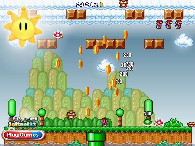 download mario games pc