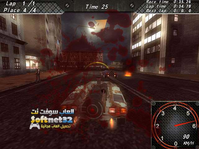 تحميل لعبة سباق Armageddon Racers سيارة دعس الزومبي