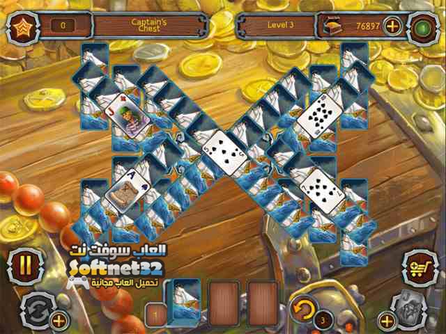 تحميل لعبة سوليتير العنكبوت للكمبيوتر Pirate Solitaire