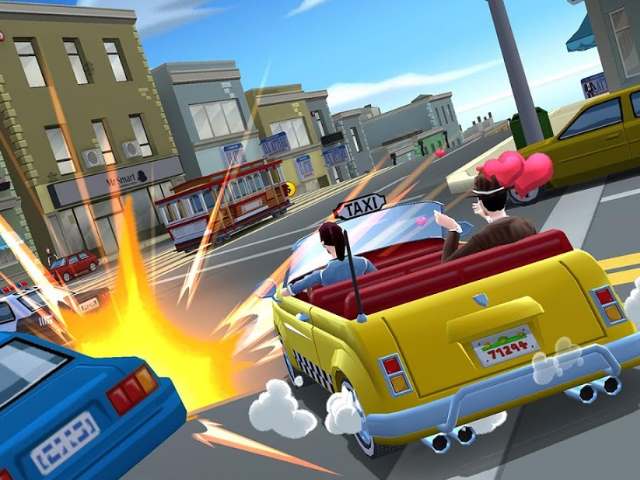 تحميل لعبة سائق التاكسي المجنون Crazy Taxi للاندرويد