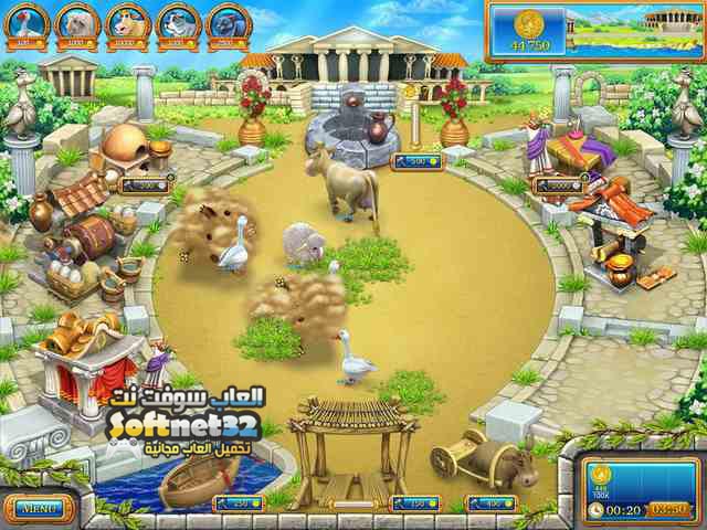 تحميل لعبة فارم فرنزي روما Farm Frenzy Ancient Rome للكمبيوتر