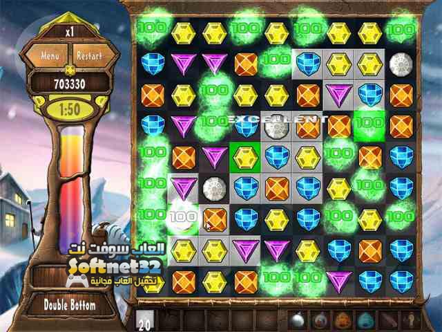 تحميل لعبة الجواهر للاندرويد Download Bejeweled