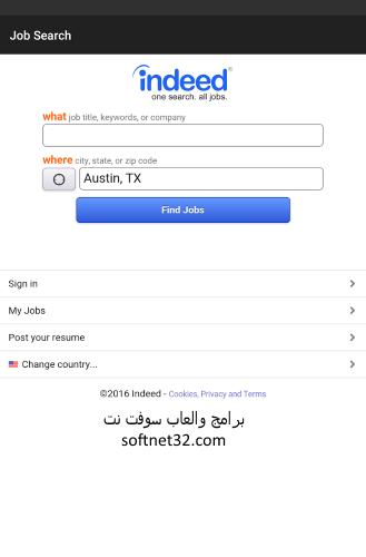تحميل برنامج البحث عن وظائف شاغرة مجانا للموبايل Job Search