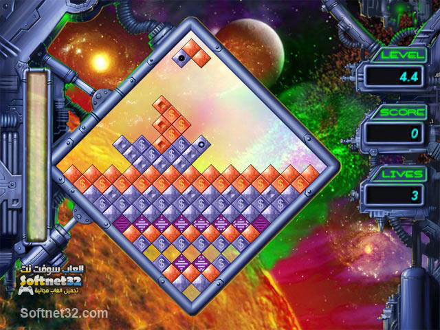 تنزيل العاب ذكاء مجانية تحميل لعبة تيتريس Rhombis Tetris