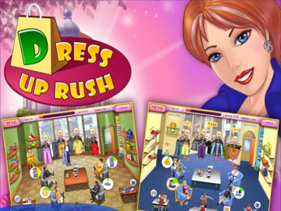 تحميل أجمل العاب البنات للكمبيوتر صاحبة البوتيك Dress Up Rush كاملة