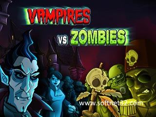 تحميل لعبة الزومبي ضد مصاصي الدماء Vampires Vs Zombies