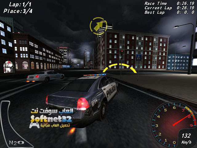 تحميل لعبة سيارات الشرطة المجنونة Crazy Police Racers
