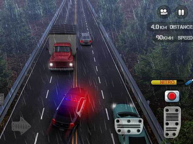 تحميل اجمل لعبة سيارات للاندرويد Race the Traffic Nitro