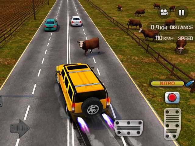 تحميل اجمل العاب سباق السيارات للاندرويد Race the Traffic Nitro