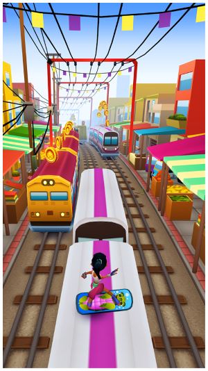 تحميل لعبة صب واي سيرف مجانا كاملة للاندرويد Subway Surfers 