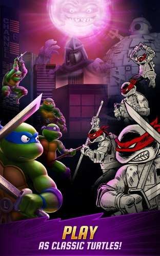 تحميل لعبة سلاحف النينجا 2017 Ninja Turtles برابط مباشر للاندرويد