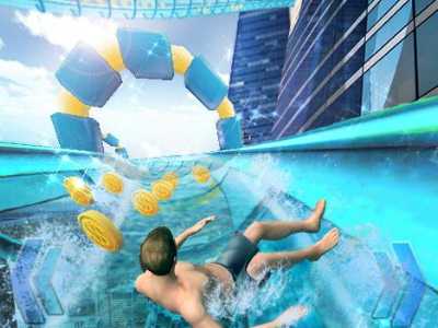 تحميل لعبة Water Slide التزلج على الماء ثلاثية الابعاد للاندرويد
