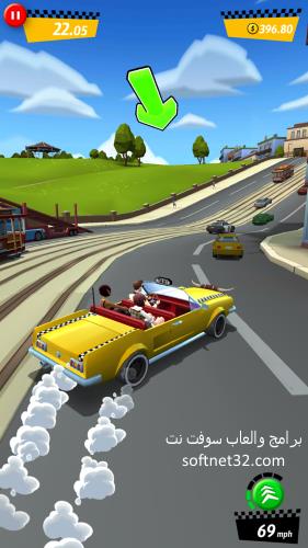 تحميل لعبه كريزى تاكسى مجانا للموبايل Crazy Taxi الاصلية كاملة