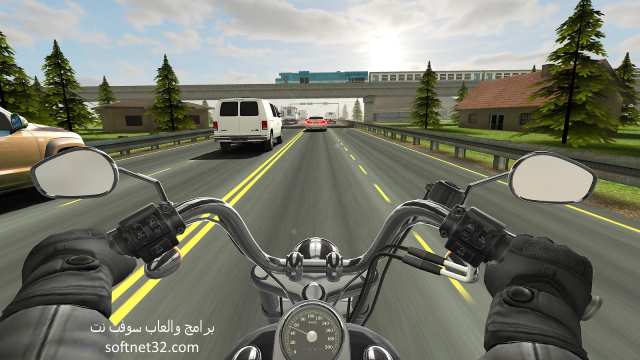 تحميل العاب سباق دراجات نارية للاندرويد موتورات لعبة Traffic Rider