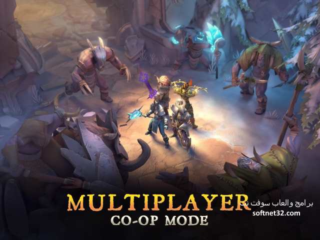 تحميل العاب الانمي هنتر للاندرويد والايفون Dungeon Hunter 5 Apk