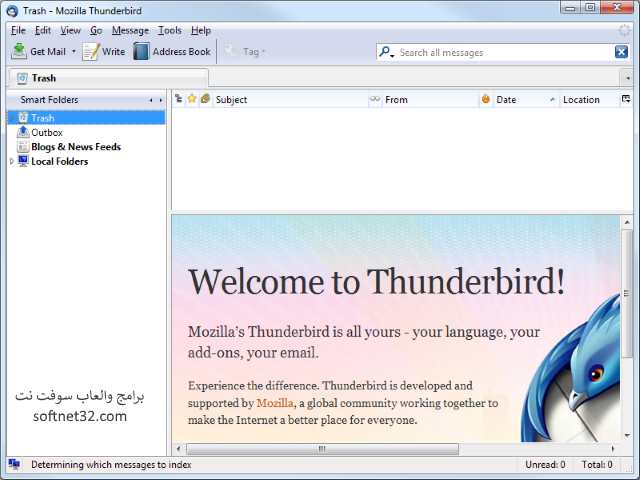تحميل برنامج موزيلا ثندربيرد عربى مجانا