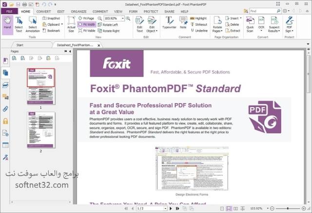 Download Foxit PhantomPDF