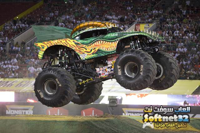 تحميل افضل لعبة سباق شاحنات للكمبيوتر كامله Monster Trucks