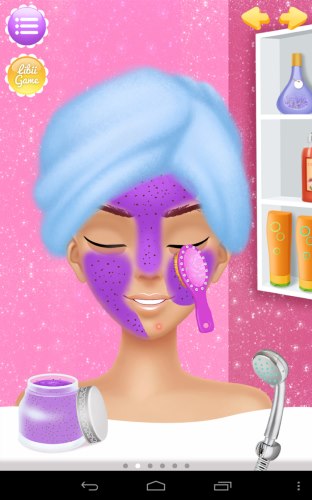 تحميل ألعاب صالون تجميل باربي مجانا للاندرويد Princess Salon